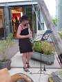 106 Karin Endepoel speelt klarinet bij de opening